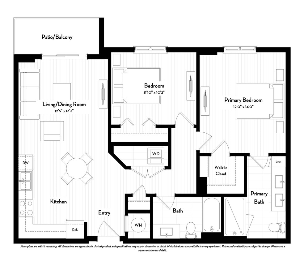 Floor Plan - B3W (Salary Requirements Apply)