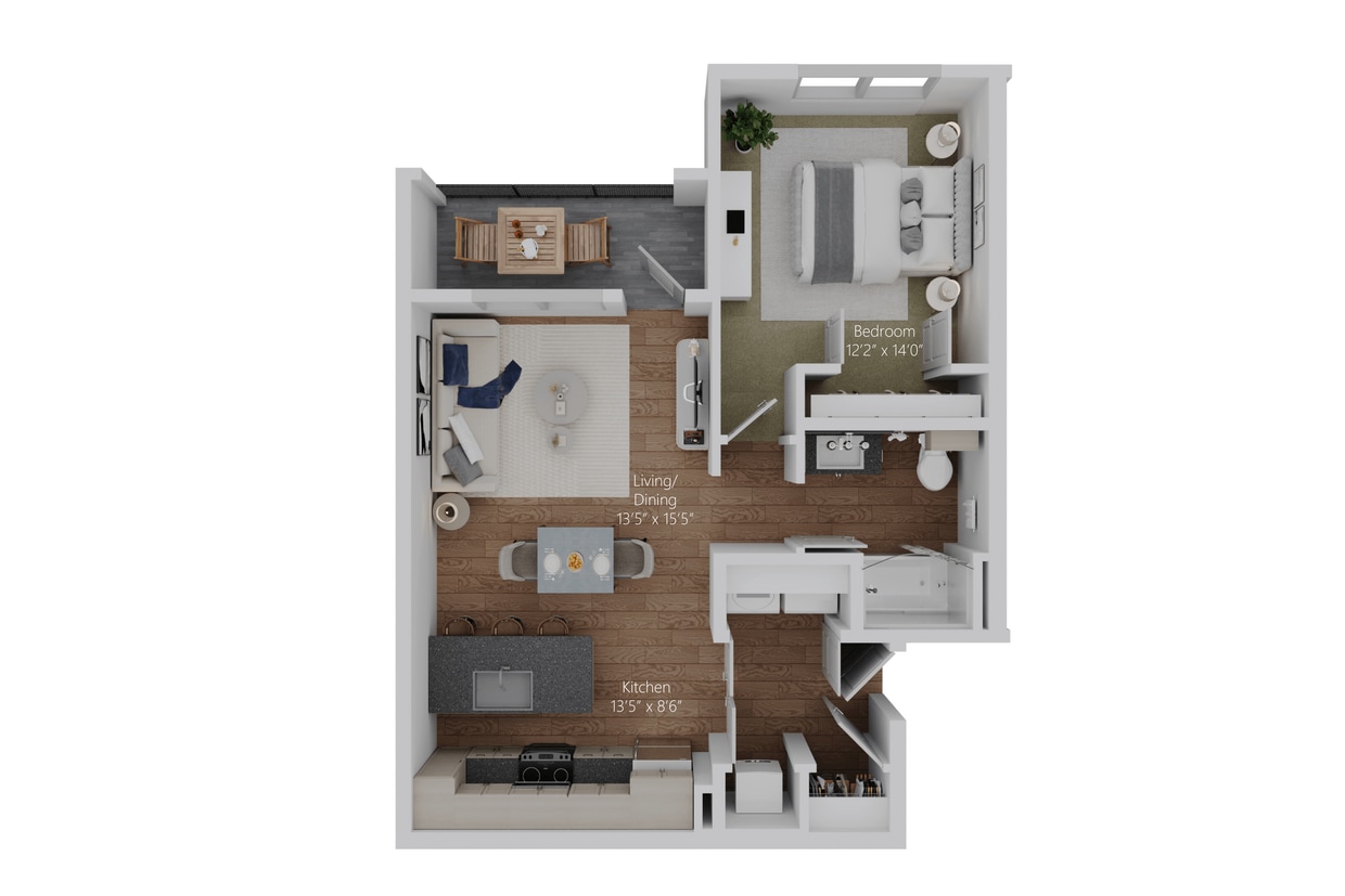 Floor Plan - The Loft+ (Classic A2+)