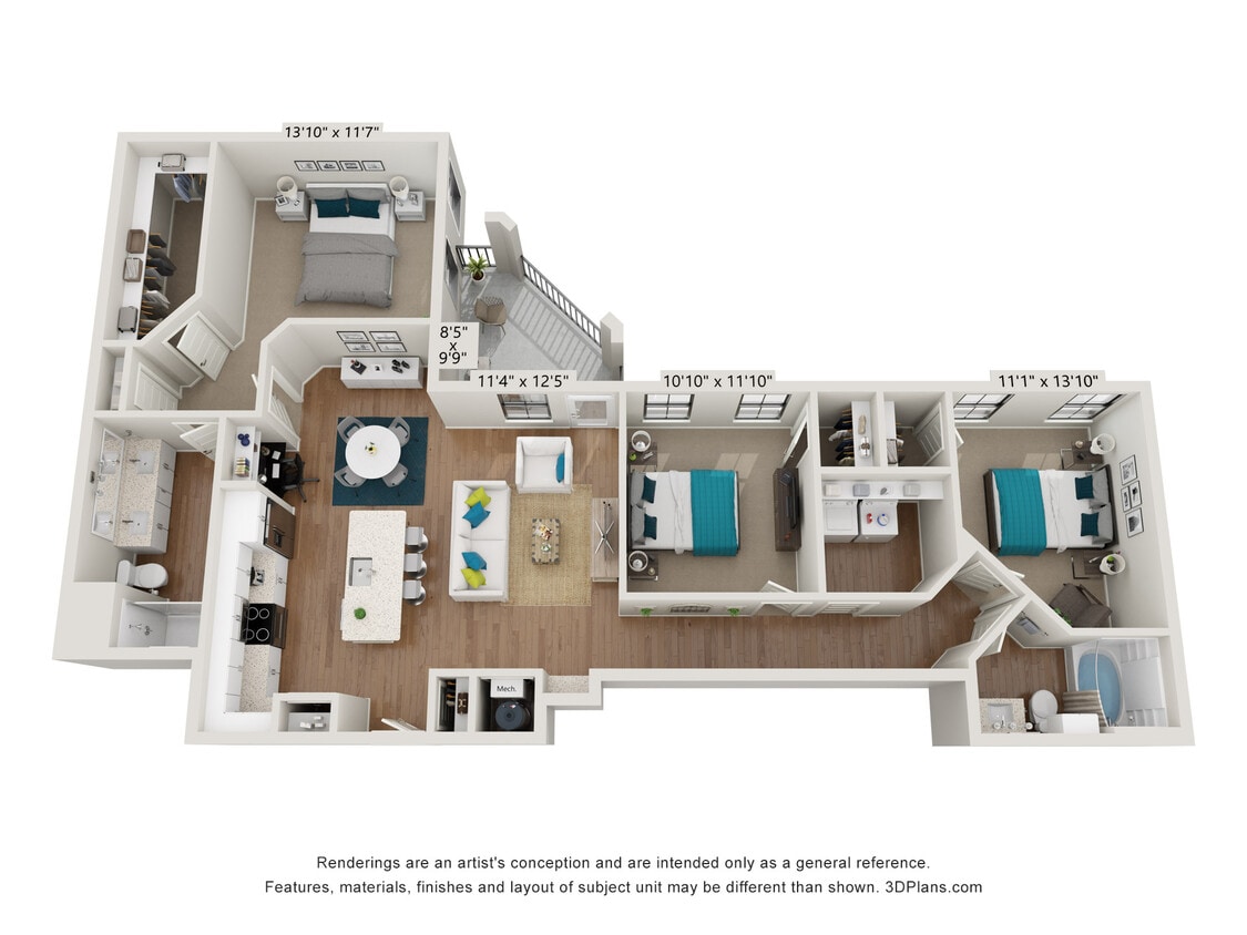Floor Plan - Boardwalk