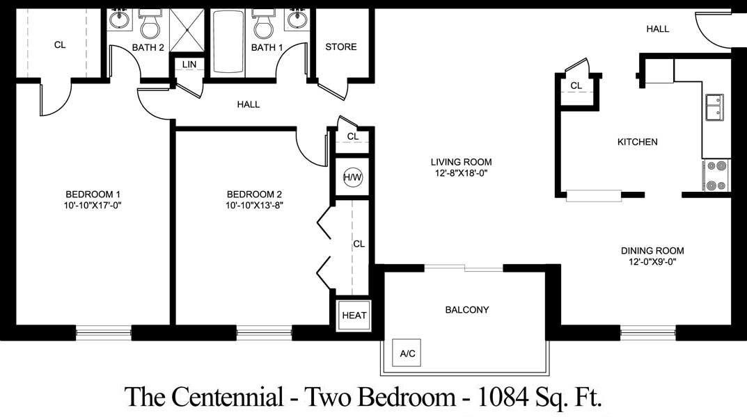The Centennial - CH2-UG2B-M