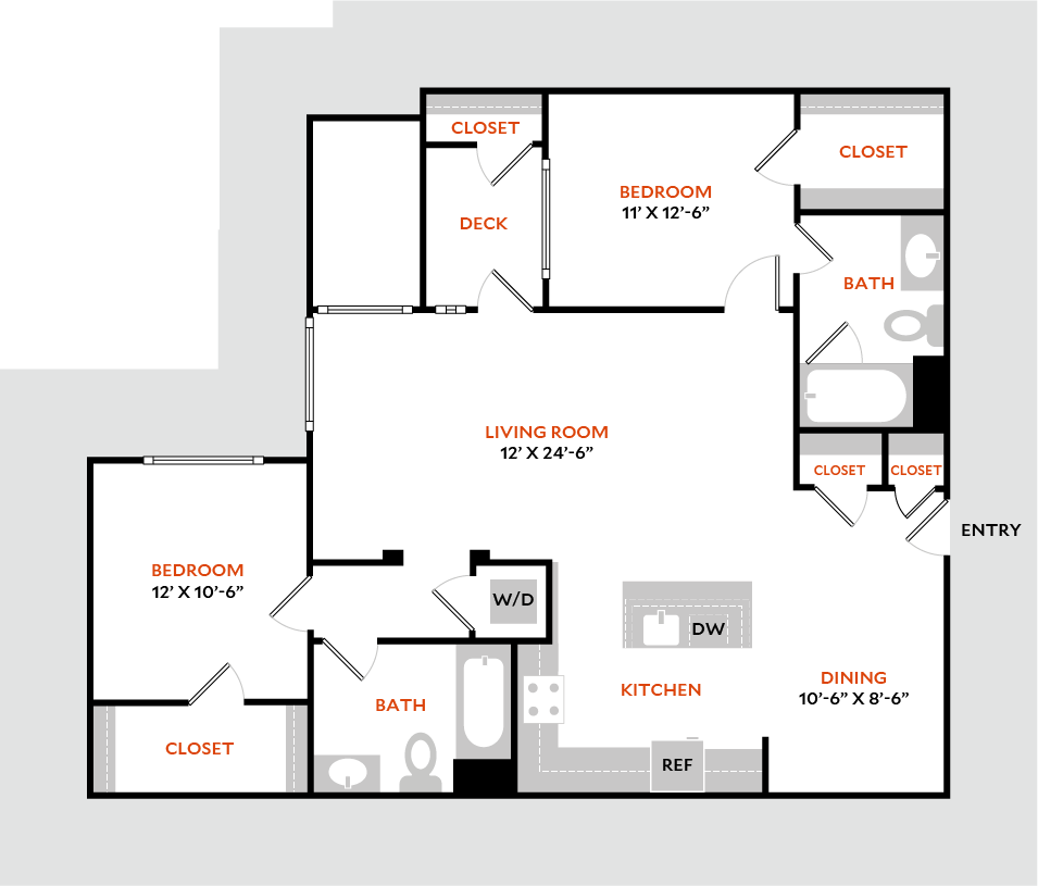 Floor Plan - Plan 2J