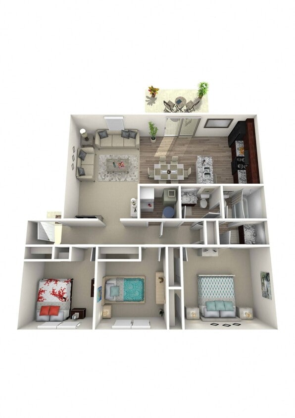 Floor Plan - The Hayden