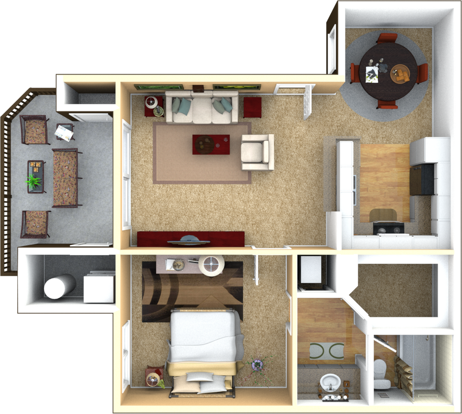 Floor Plan - Residence 1 Luxury