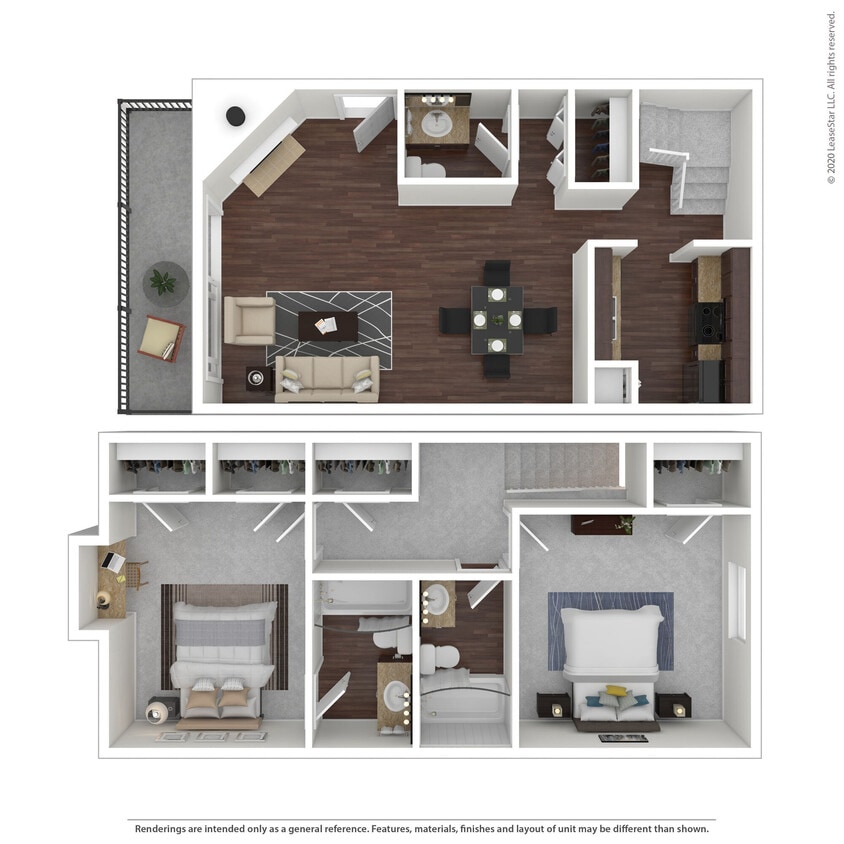 Floor Plan - 2.2BR