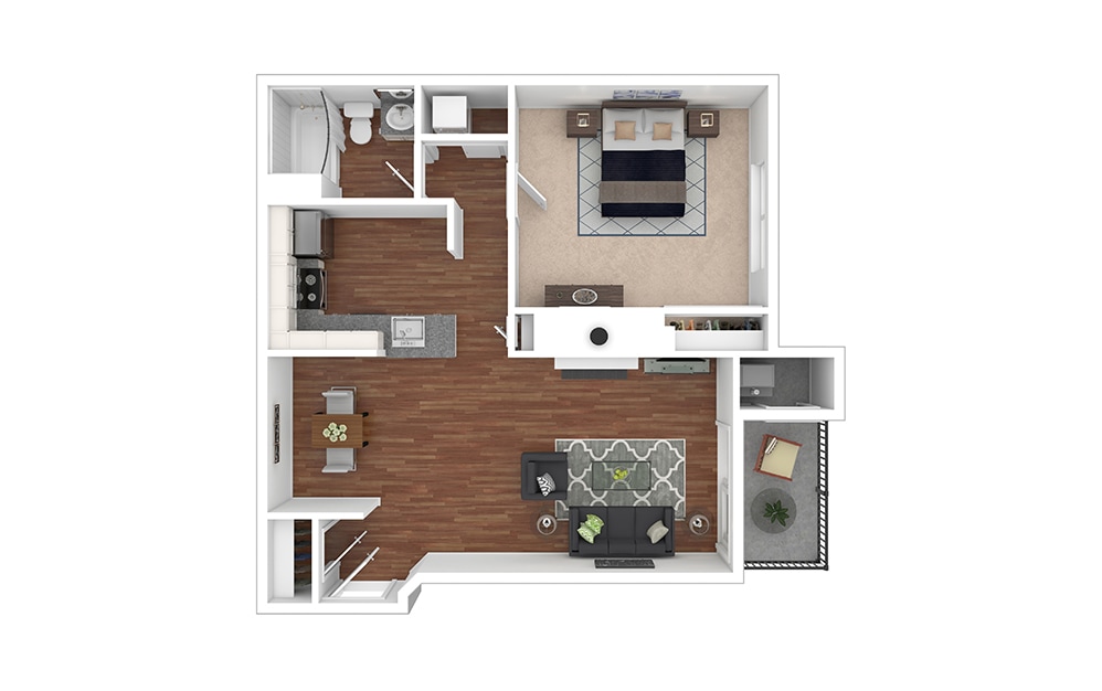 Floor Plan - Bristoe-Renovated
