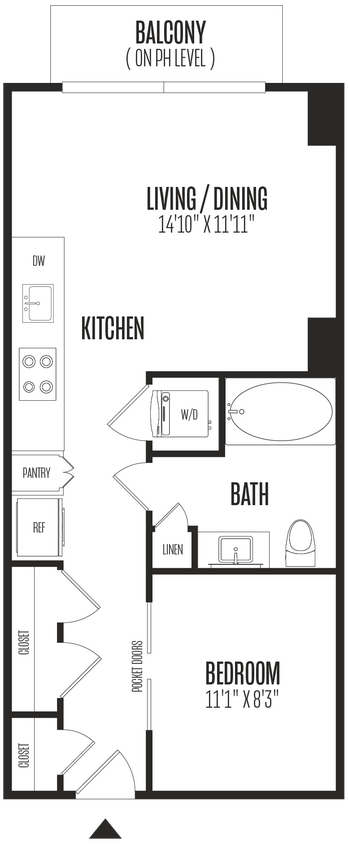 Floor Plan - Studio-STU