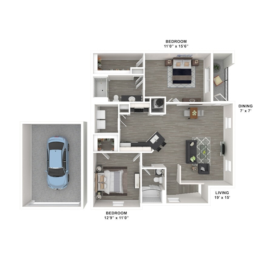Floor Plan - Hickory