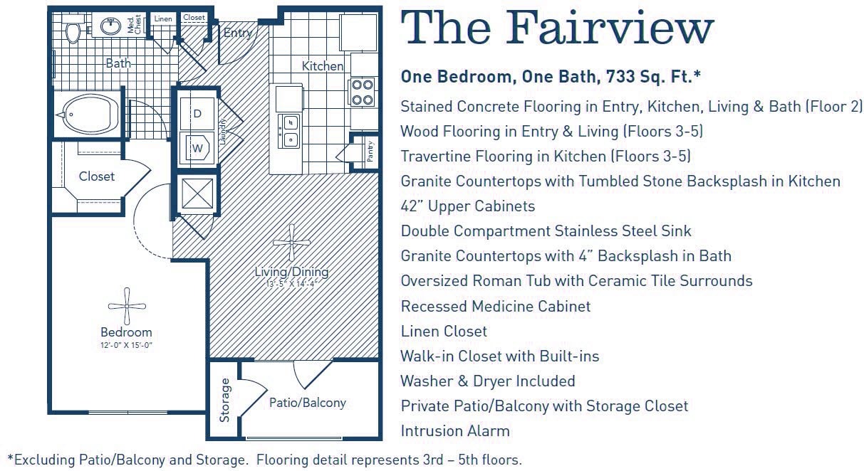 Floor Plan - The Fairview