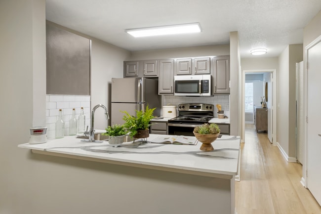 2BR, 2BA - 1,101SF - B2 - Kitchen - The Jaxon