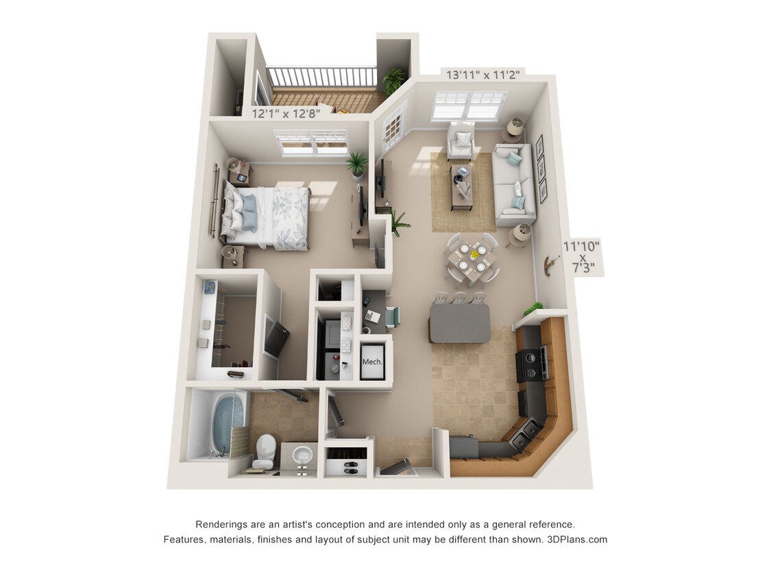 Floor Plan - The Bungalow