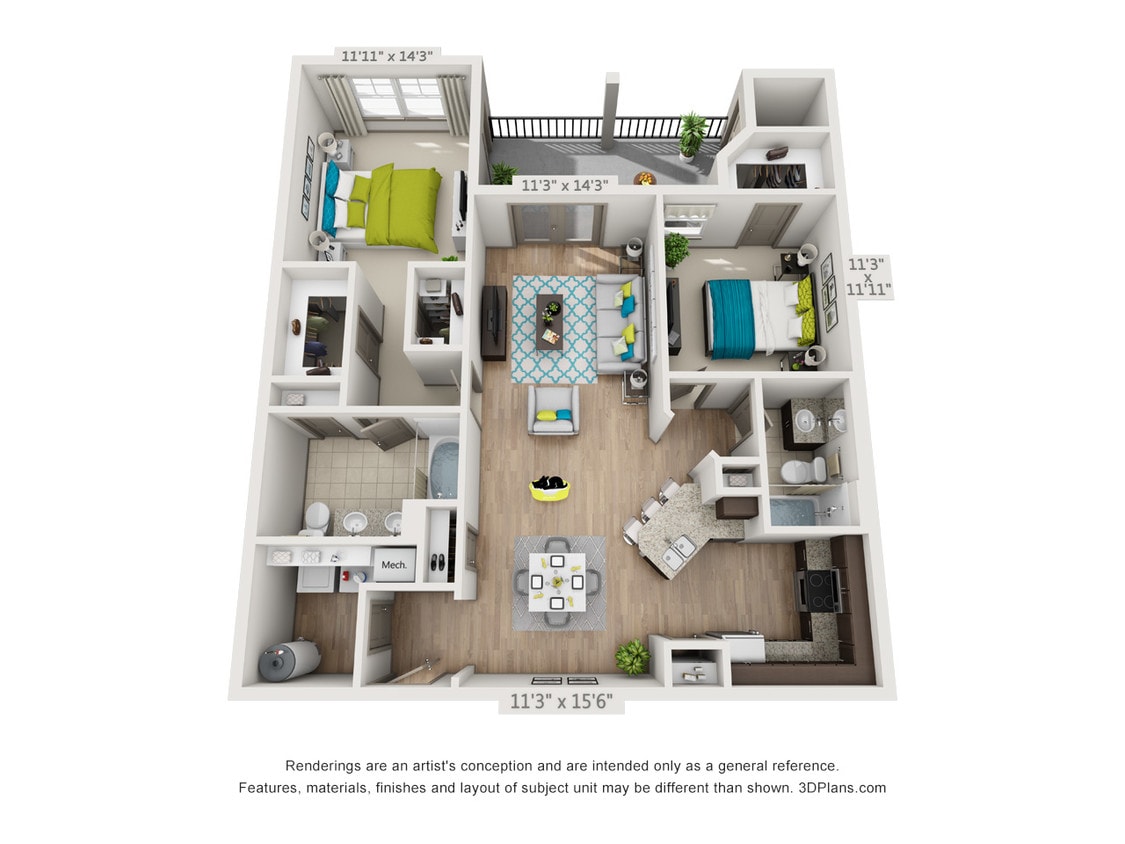 Floor Plan - LUXE Elm