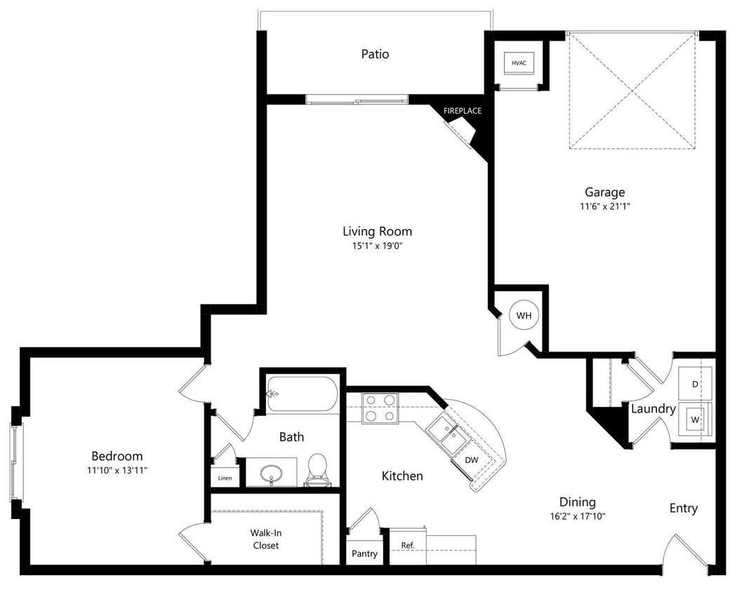 Floor Plan - The Cove