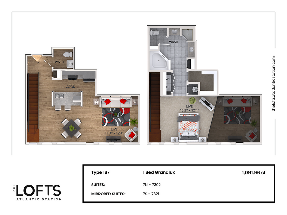 1B7 - 1 Bed Grandlux - 1B7 - 1 Bed Grandlux