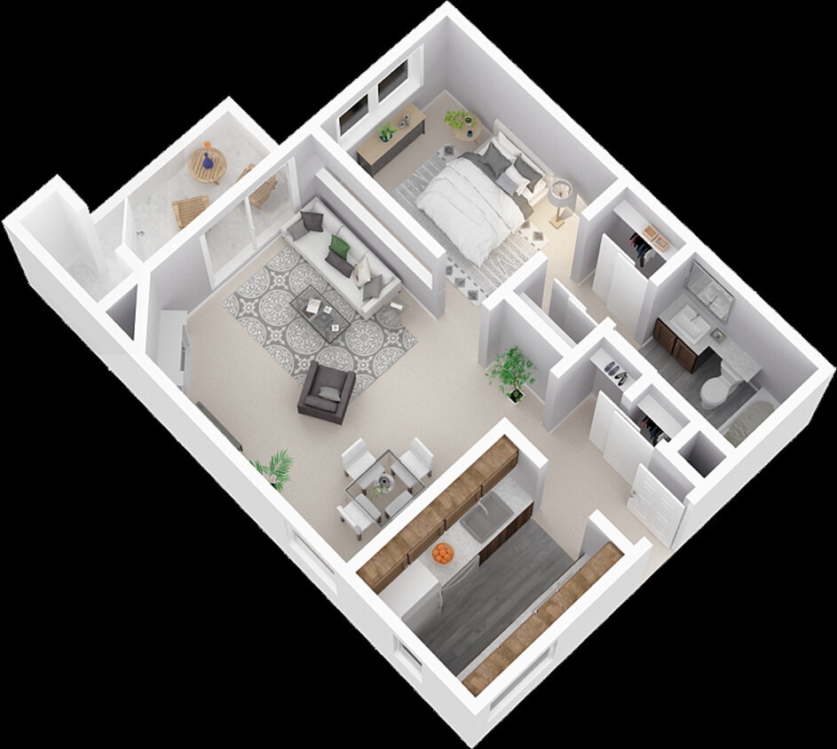 Studio 550 Sq. Ft. - Studio