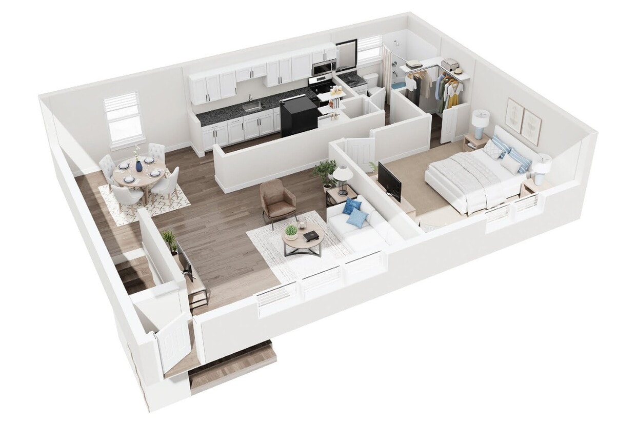 1 Bedroom Apartment | Orchard View - 1 Bedroom