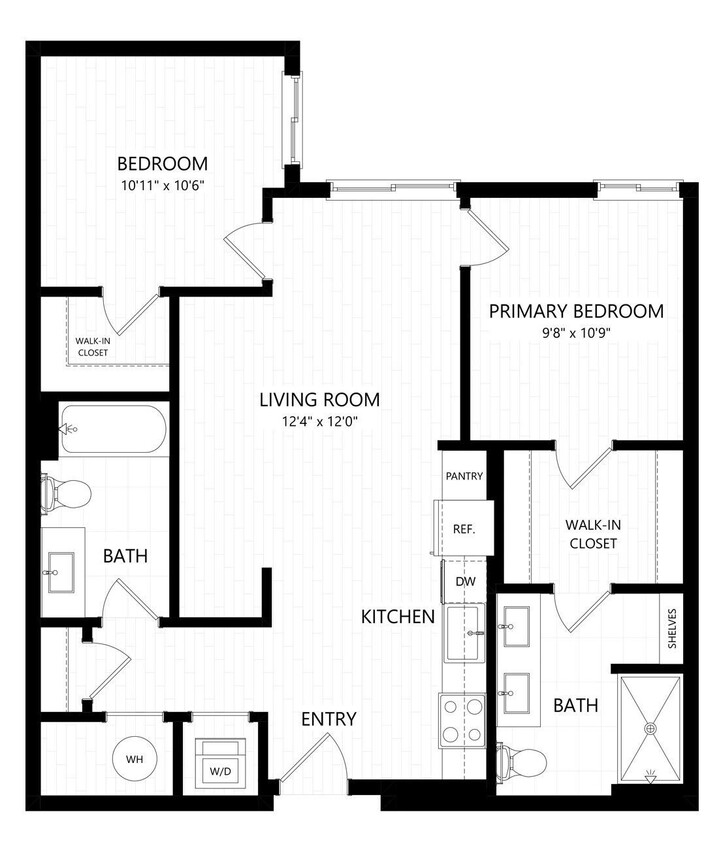 Floor Plan - B3-2X2