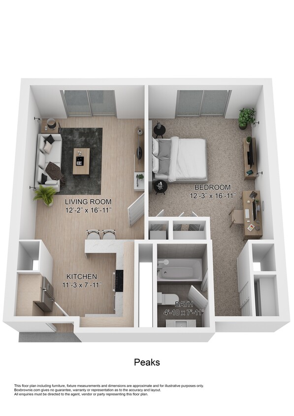 Floor Plan - Peaks