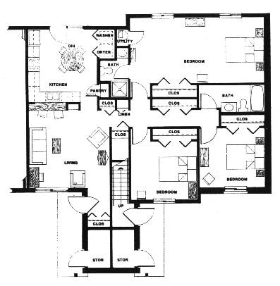 3 Bedroom Standard - 3 Bedroom