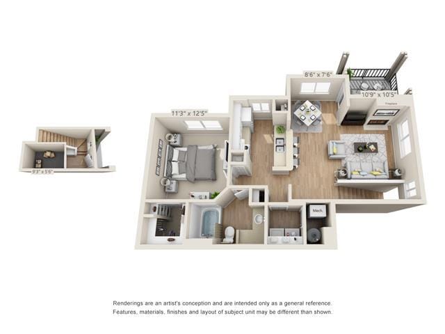 Floor Plan - Blue Ridge - Elk Ridge