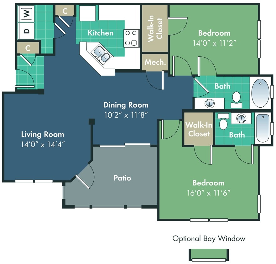 Floor Plan - Biltmore