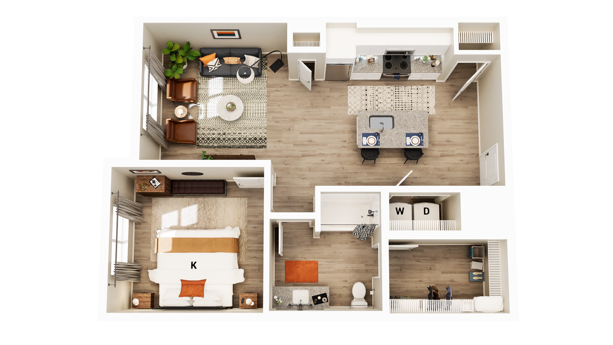 A1A floor plan Prose Rhyne - A1A