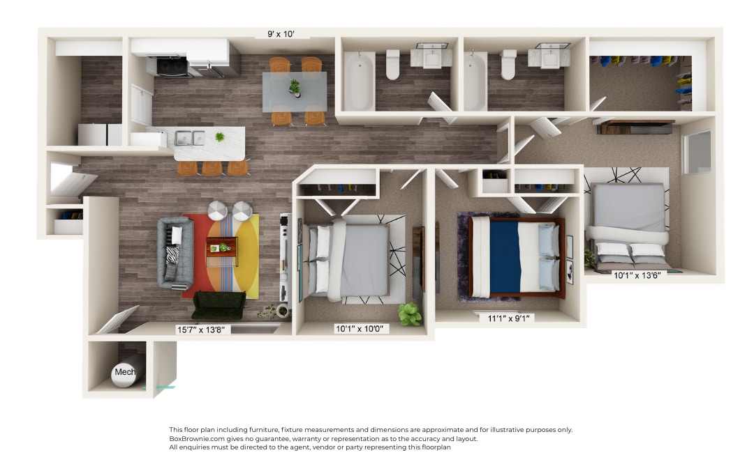 Floor Plan - Elm *Newly Renovated Homes