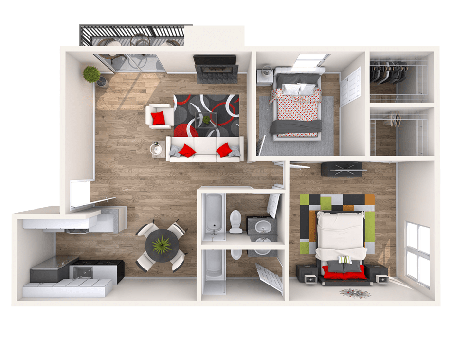 Floor Plan - Lake Dillon