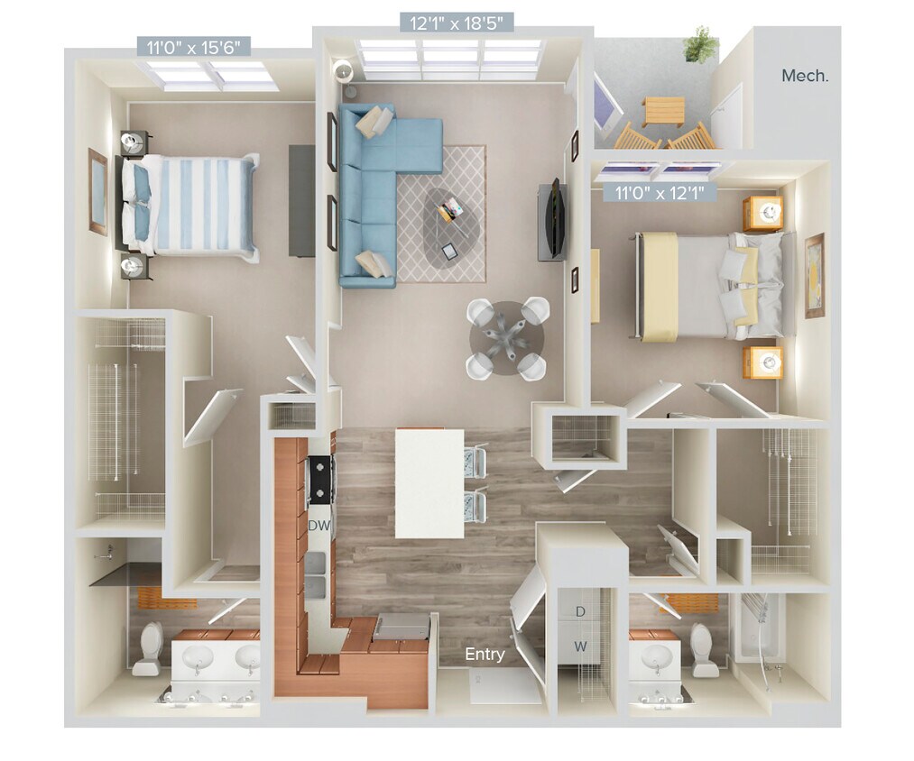 Floor Plan - B1-1104-ter