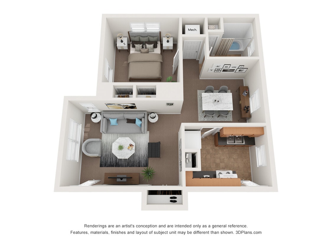 Floor Plan - 1x1F