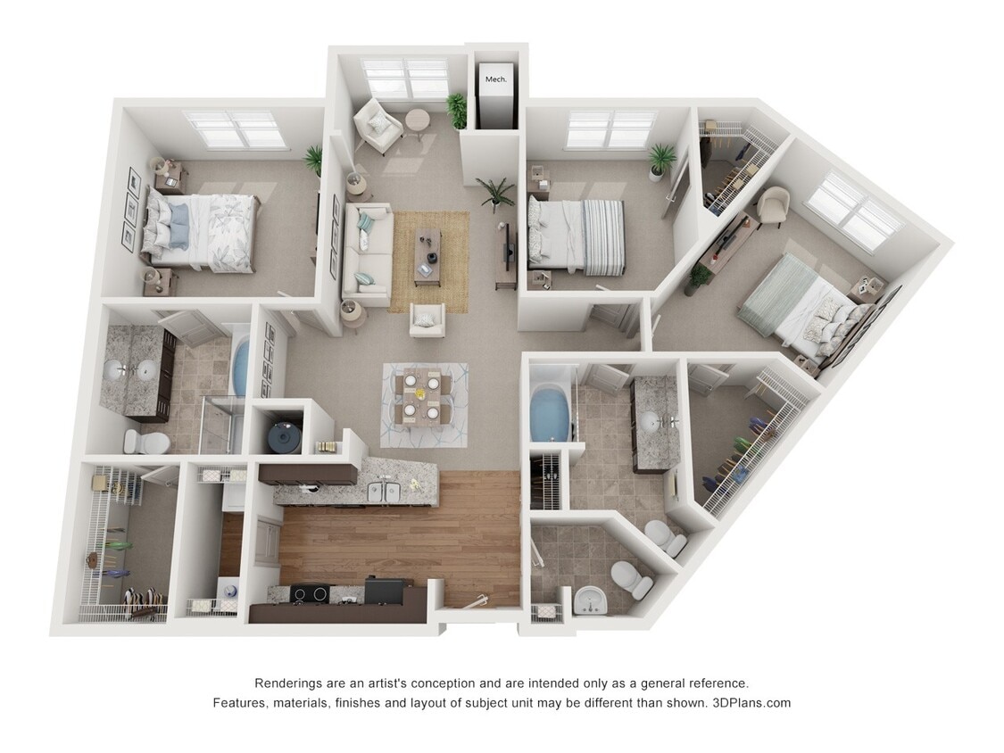 Floor Plan - The Abernathy