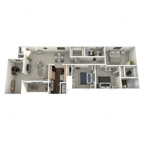 Floor Plan - The Whispering Pine