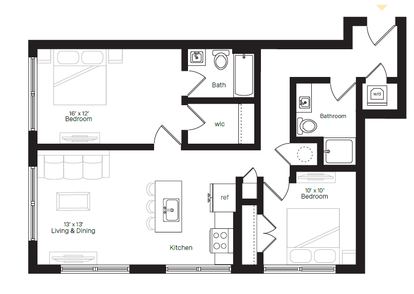 Floor Plan - B6 (318)