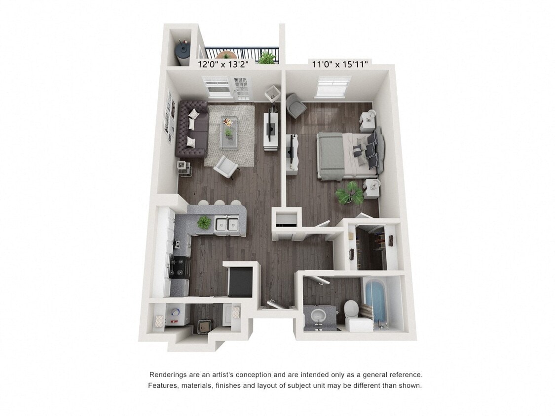 Floor Plan - A1C Renovated