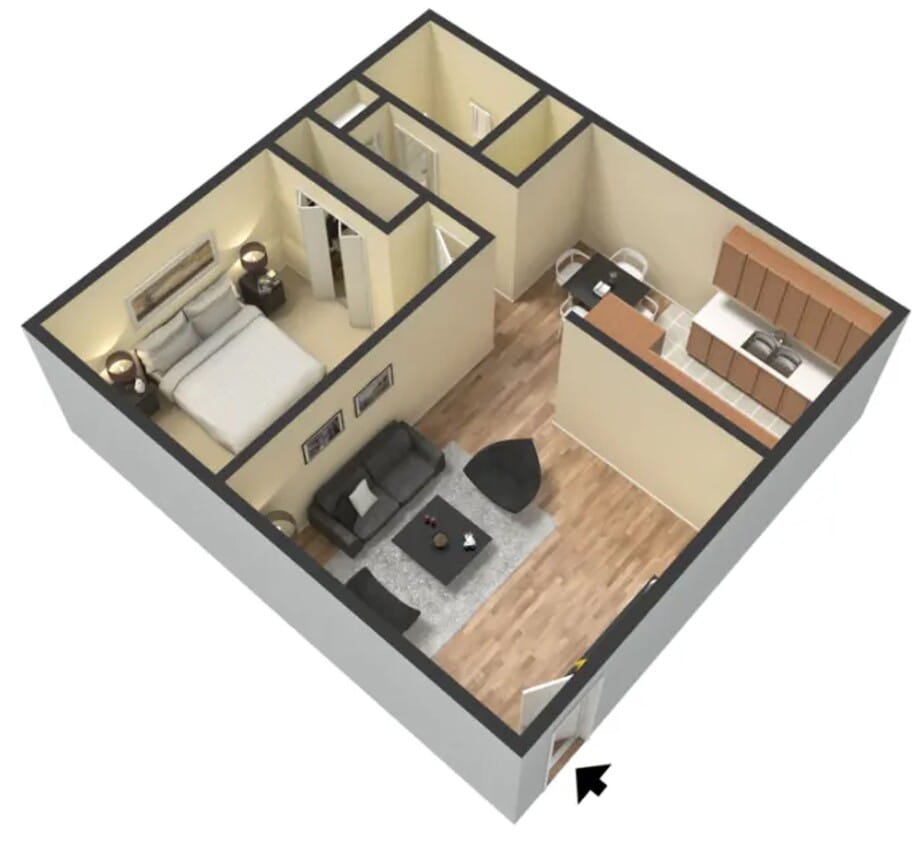 Floor Plan - A1 - Apt