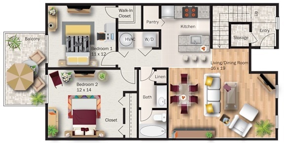 Floor Plan - Dogwood