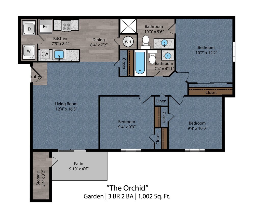 Floor Plan - The Orchid