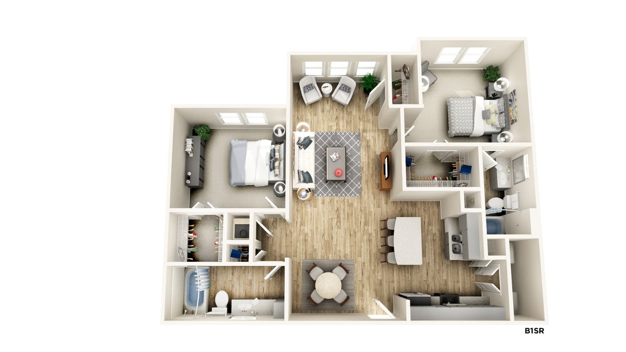 Floor Plan - B1SR-Galaxie
