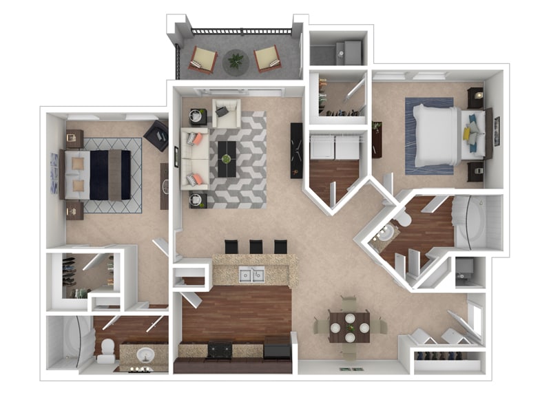 Floor Plan - The Hawthorne