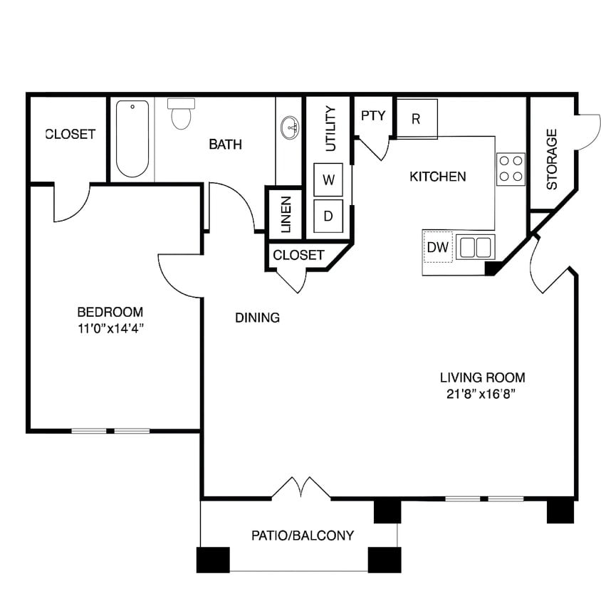 Floor Plan - 1C