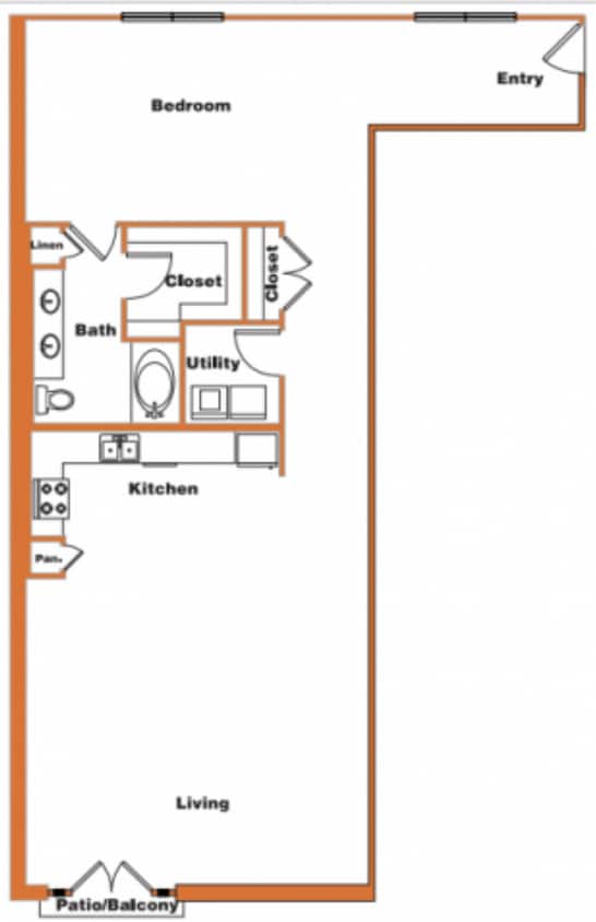 Floor Plan - Loft 12