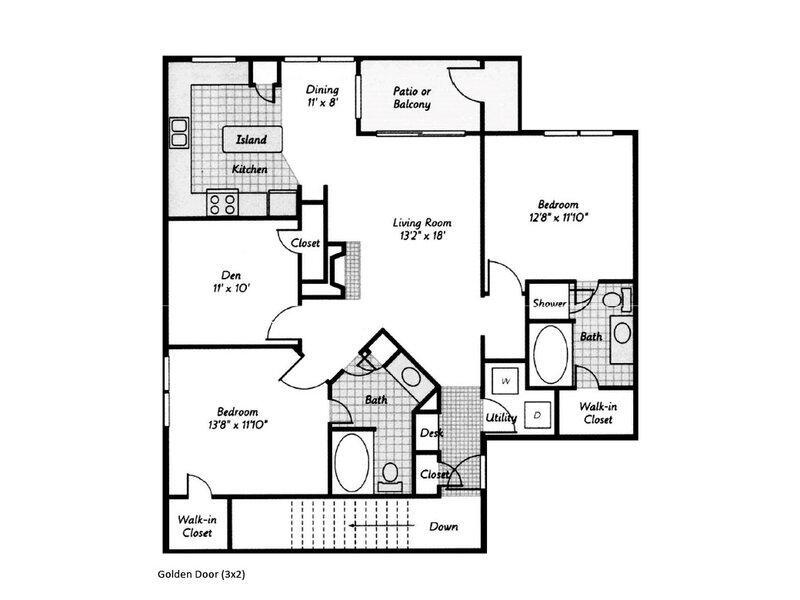 Floor Plan - 3X2-1362