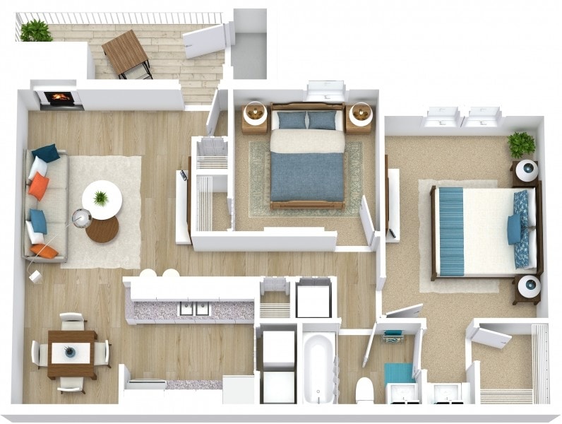 Floor Plan - The Garden