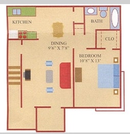A1 Large - Large One Bedroom
