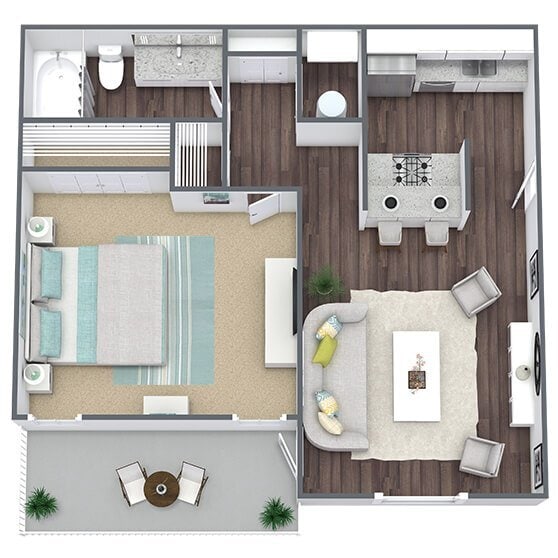 Floor Plan - A2 | Dogwood