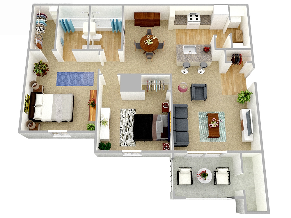 Floor Plan - Columbus (Phase 3 Pet Friendly)
