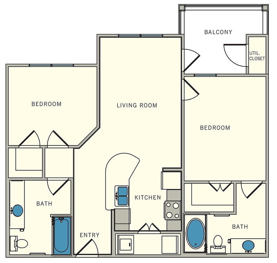 Floor Plan - Unit B1