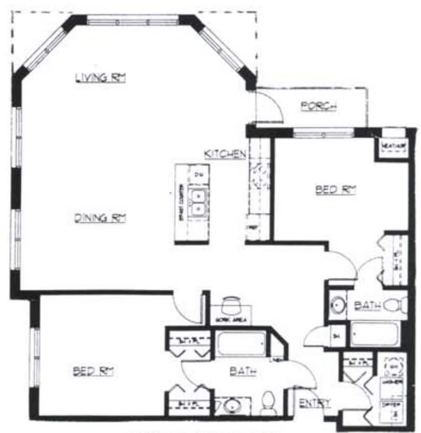 Floor Plan - C10 LOFT - 2X2