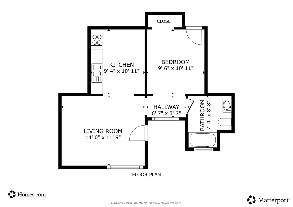 Studio - 620SF - 1+1 Down - Regular