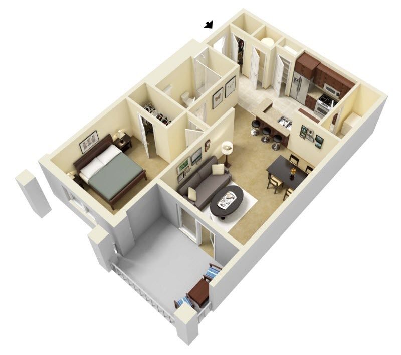 Floor Plan - 3A