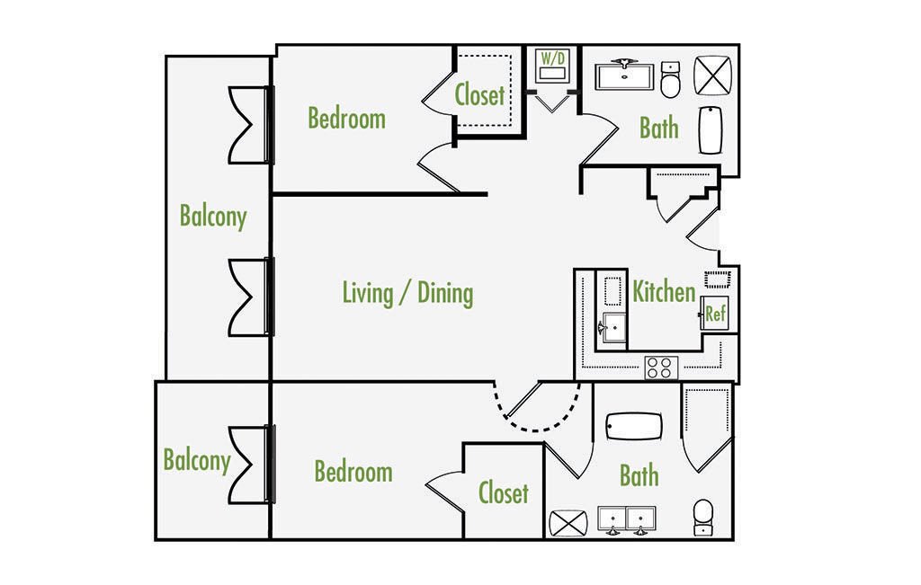 Floor Plan - Unit C